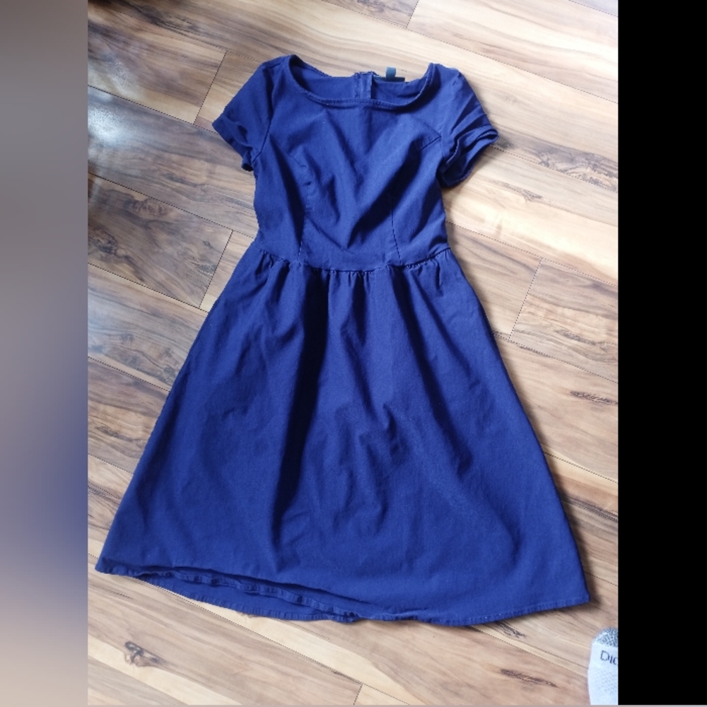 Royal blue modcloth dress